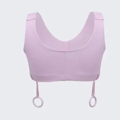042 Elizabeth Surgical Bra with Pockets | Pink