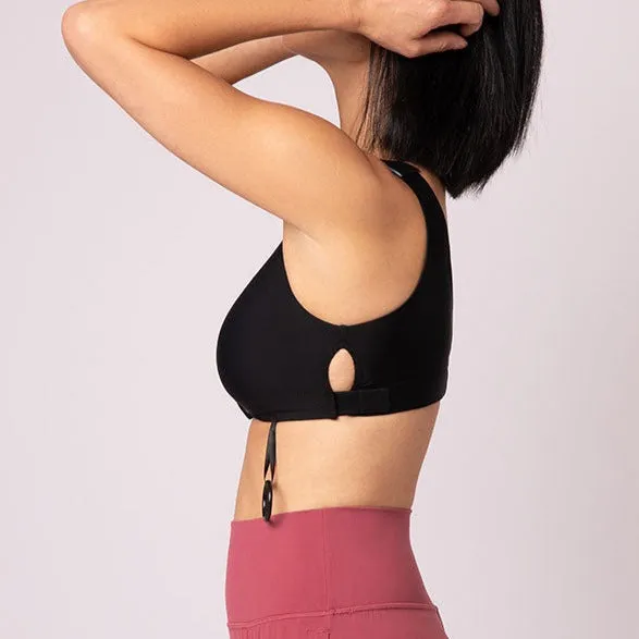 042 Elizabeth Surgical Bra with Pockets | Pink