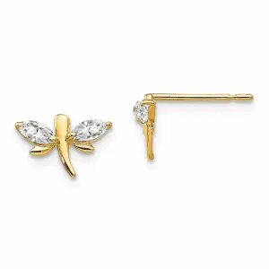 14k Madi K Dragonfly Post Earrings