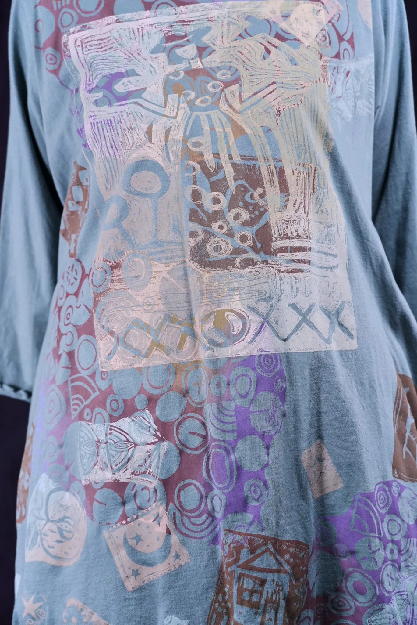 2361 Colorwheel Tunic Delaware-P