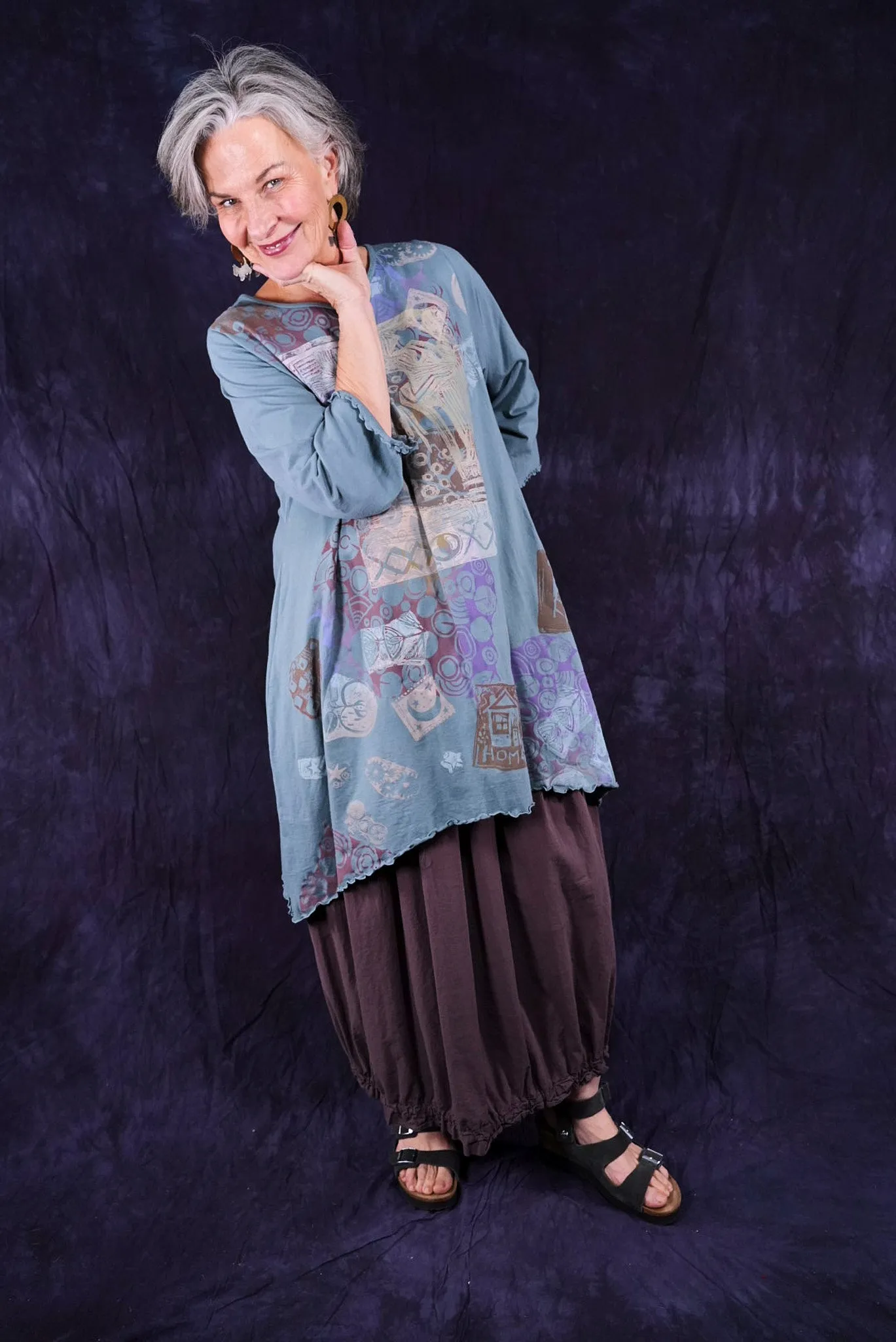 2361 Colorwheel Tunic Delaware-P