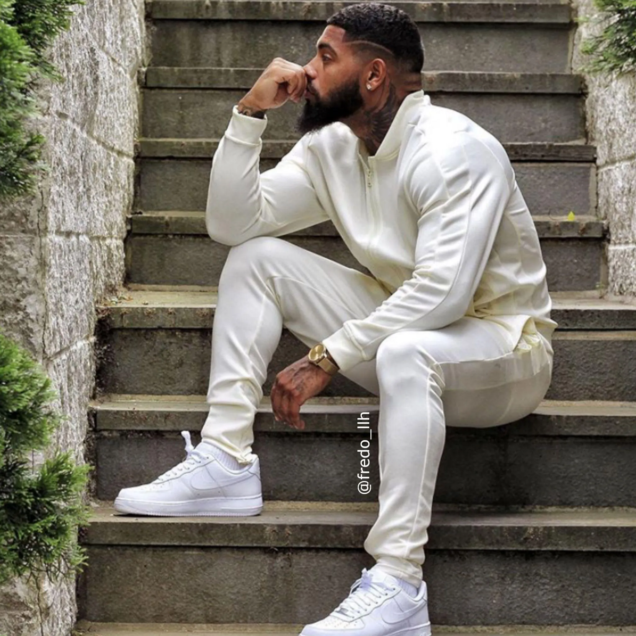401 Track Pants - Cream