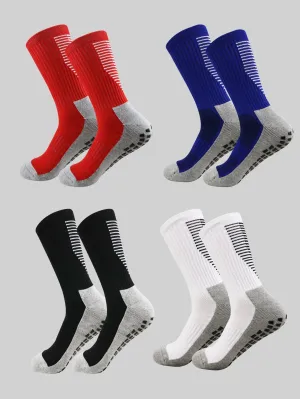 4pairs Striped Yoga Socks