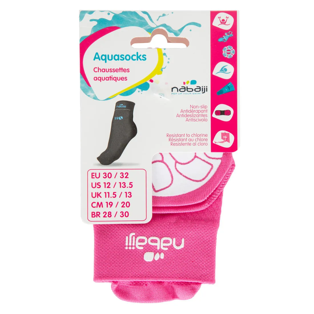ADULT AQUASOCKS SWIMMING SOCKS