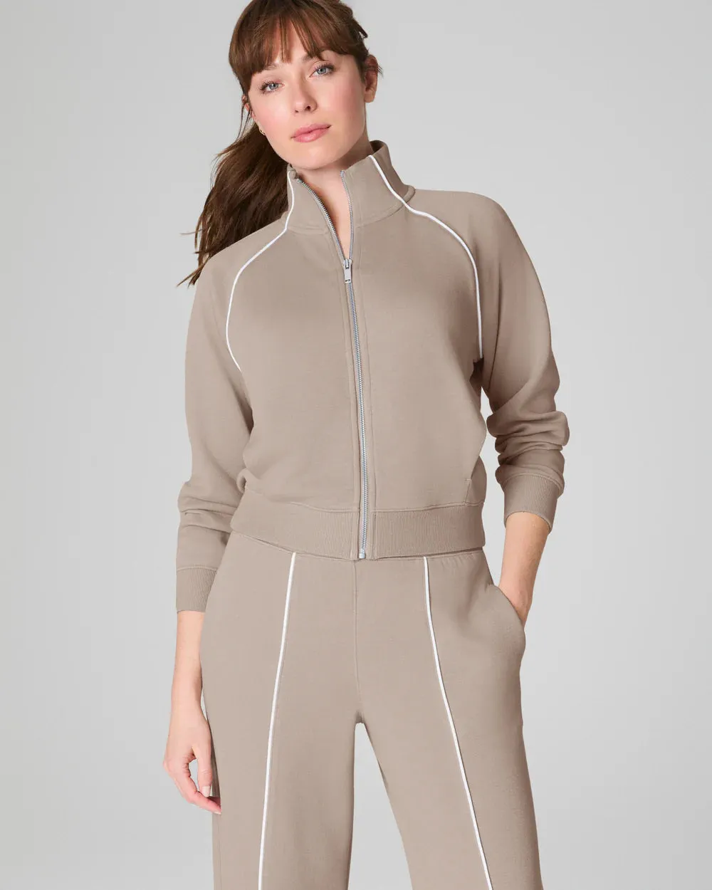 Airpique Track Jacket in Ashwood