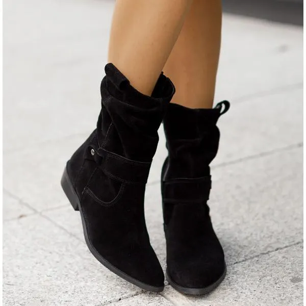 Alexis | Ankle boots with single zipper