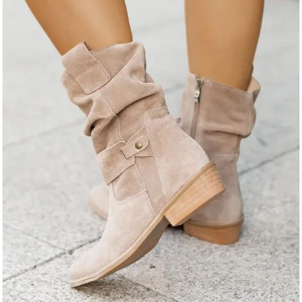 Alexis | Ankle boots with single zipper