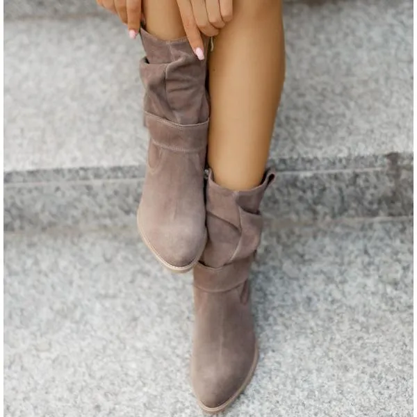 Alexis | Ankle boots with single zipper