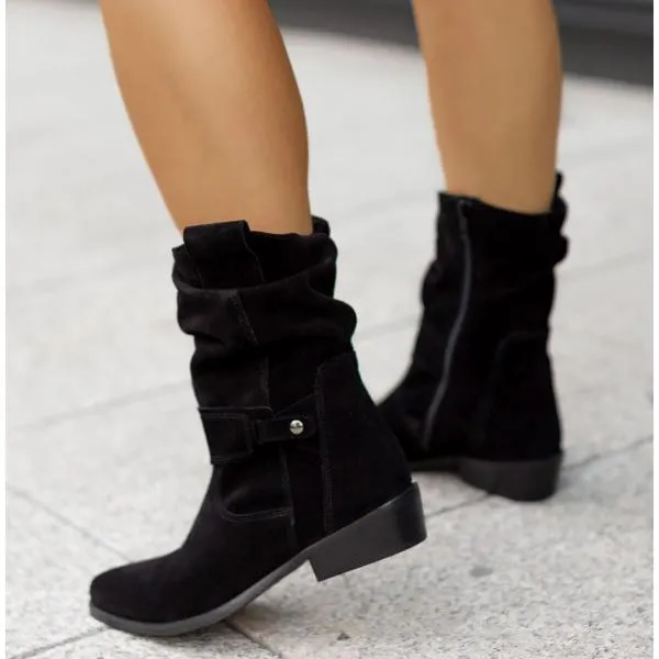 Alexis | Ankle boots with single zipper