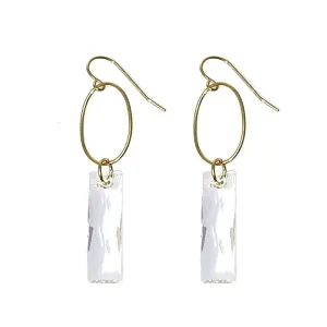 Allure Earring Clear Crystal