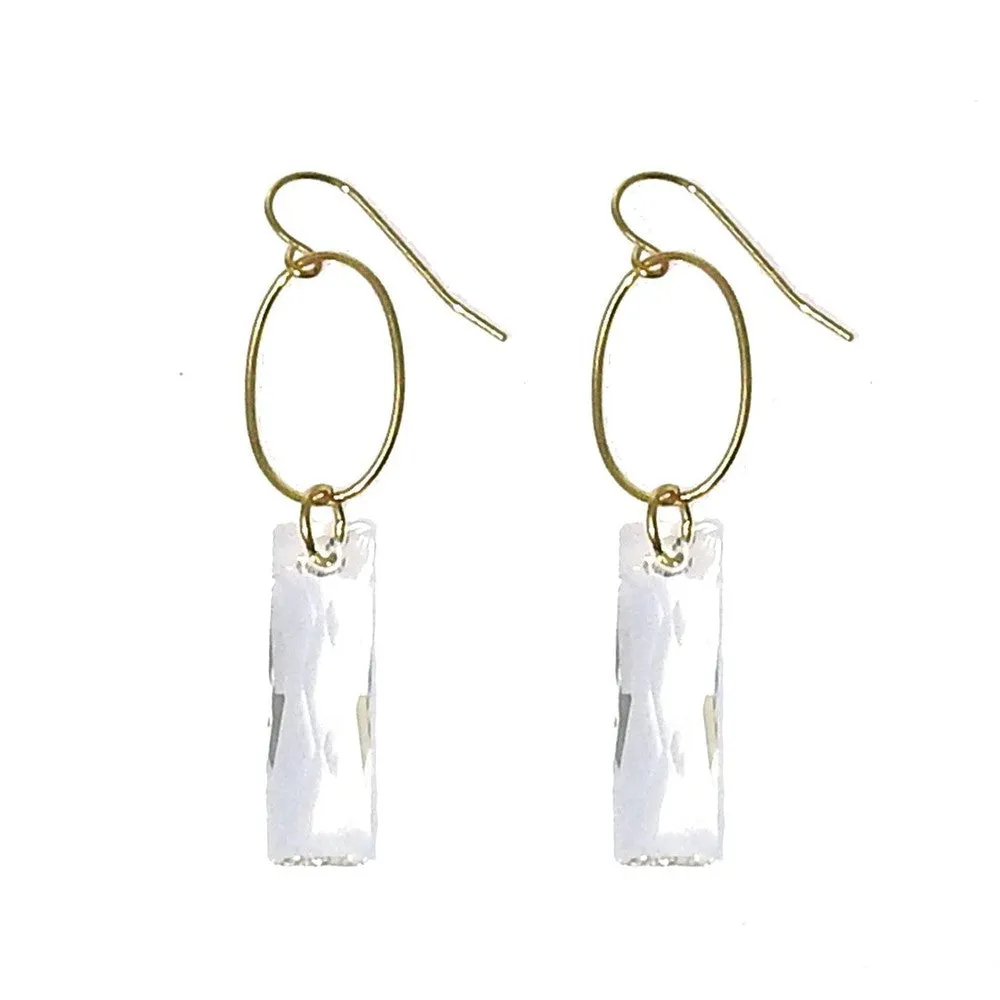 Allure Earring Clear Crystal