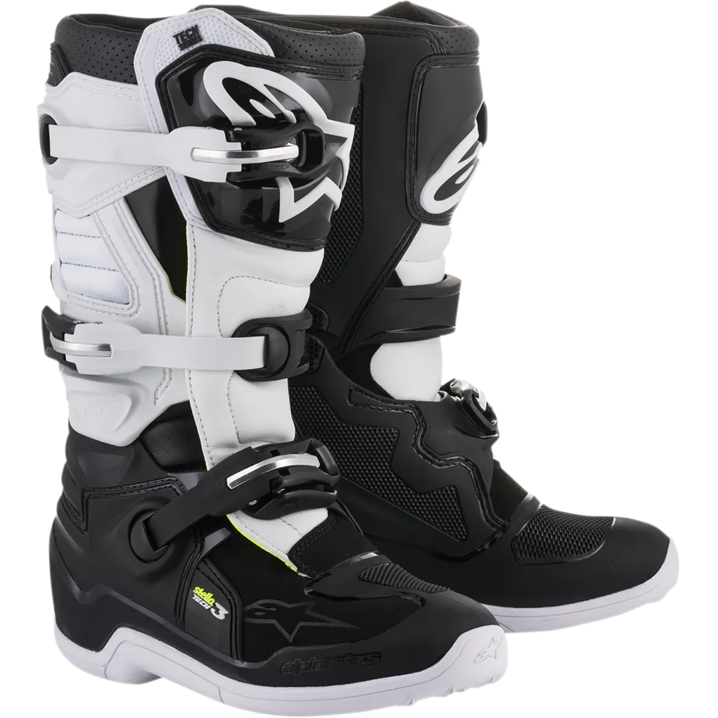 ALPINESTARS BOOT 4W TECH 3 BK/WT