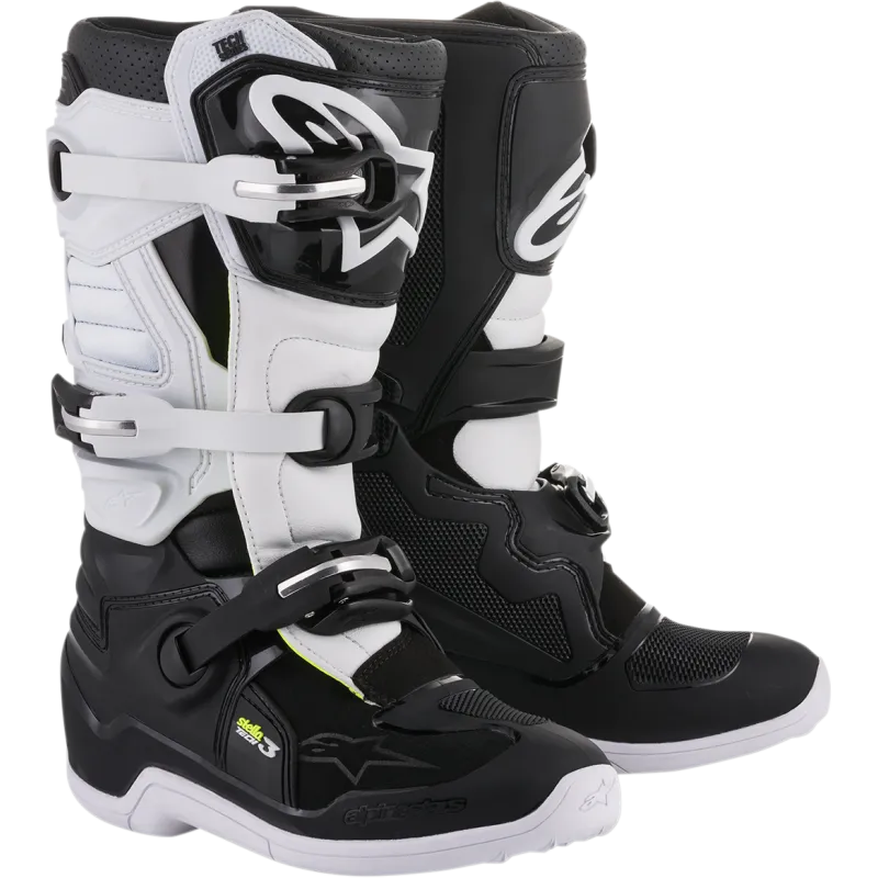ALPINESTARS BOOT 4W TECH 3 BK/WT