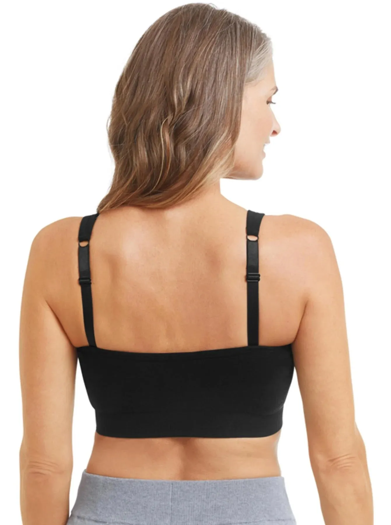 Amoena Emilia Seamless Comfort Bra Black 10/12
