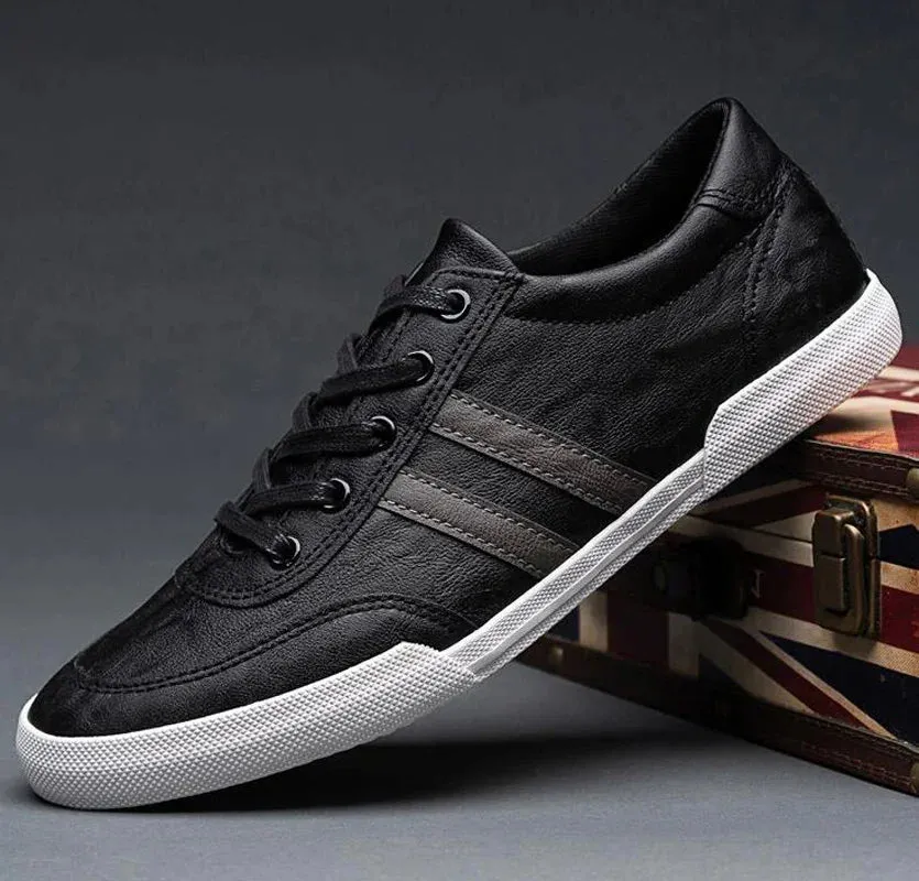 ApexWear Herren Leder-Sneaker