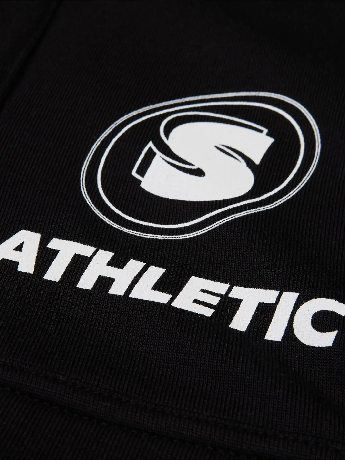 Athletic Half Zip Sweatshirt - Black