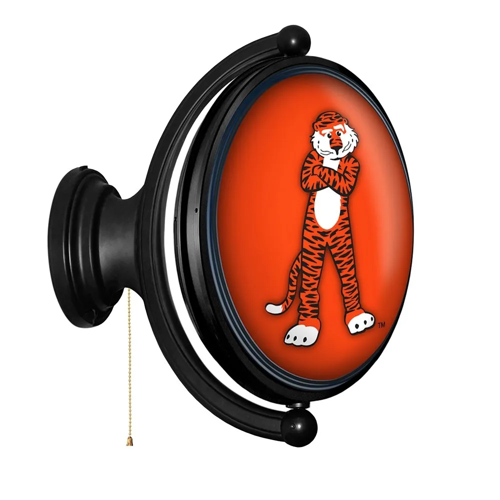 Auburn Tigers: Aubie - Original Oval Rotating Lighted Wall Sign