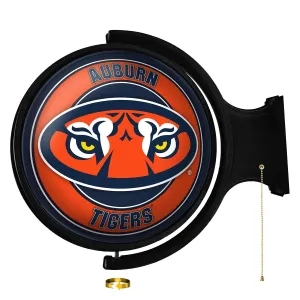 Auburn Tigers: Tiger Eyes - Original Round Rotating Lighted Wall Sign