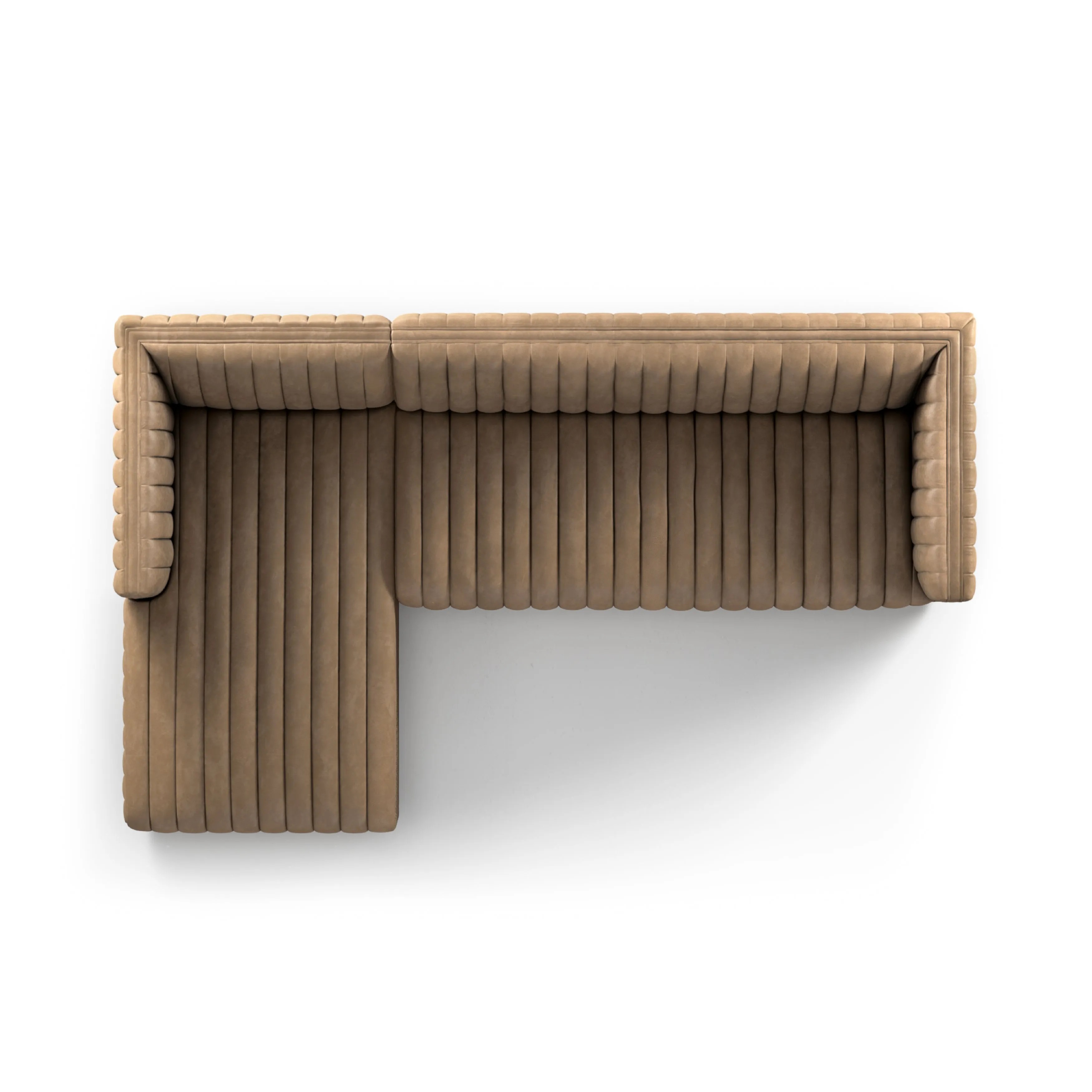 Augustine 2 Pc 105" Sectional Sofa - Palermo
