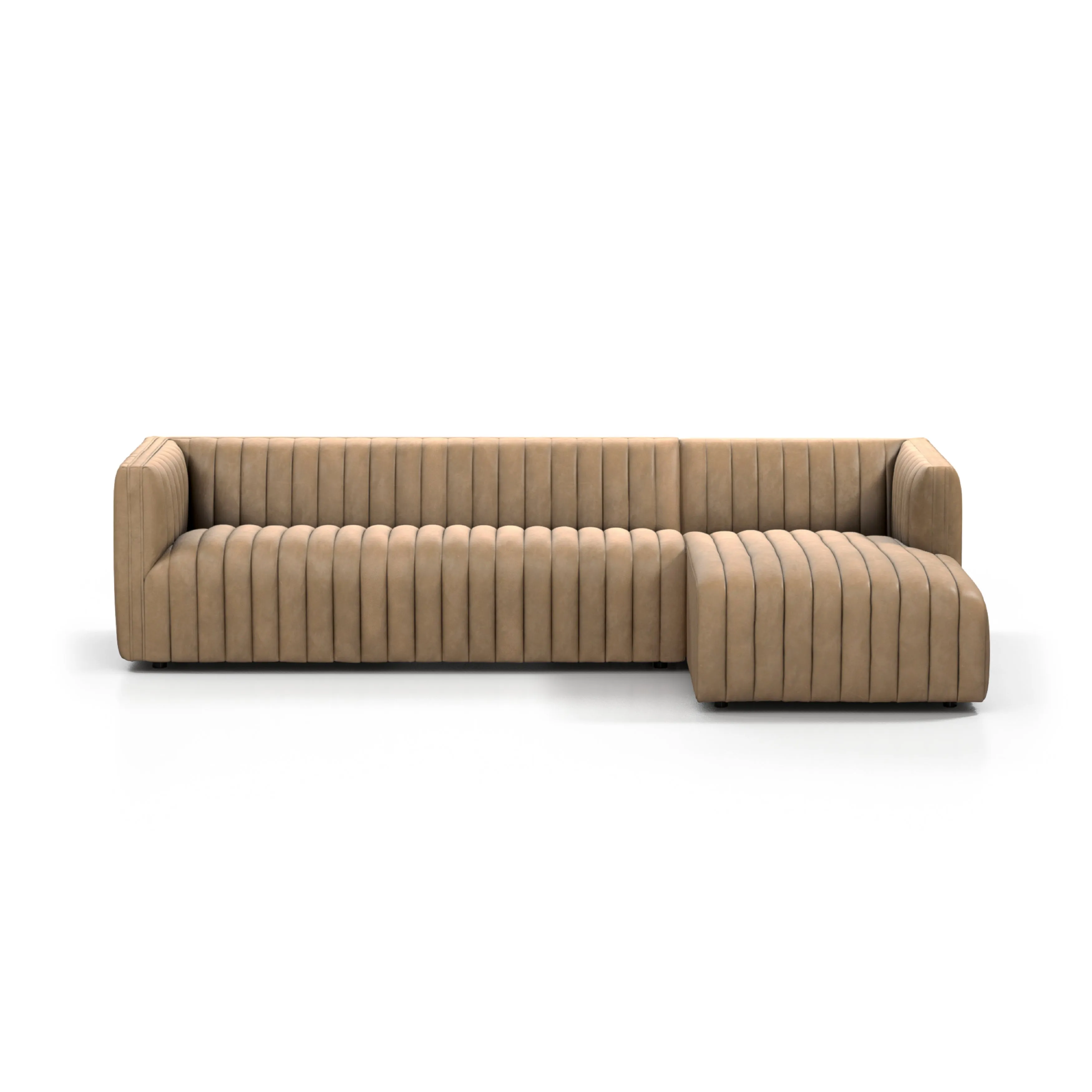Augustine 2 Pc 105" Sectional Sofa - Palermo
