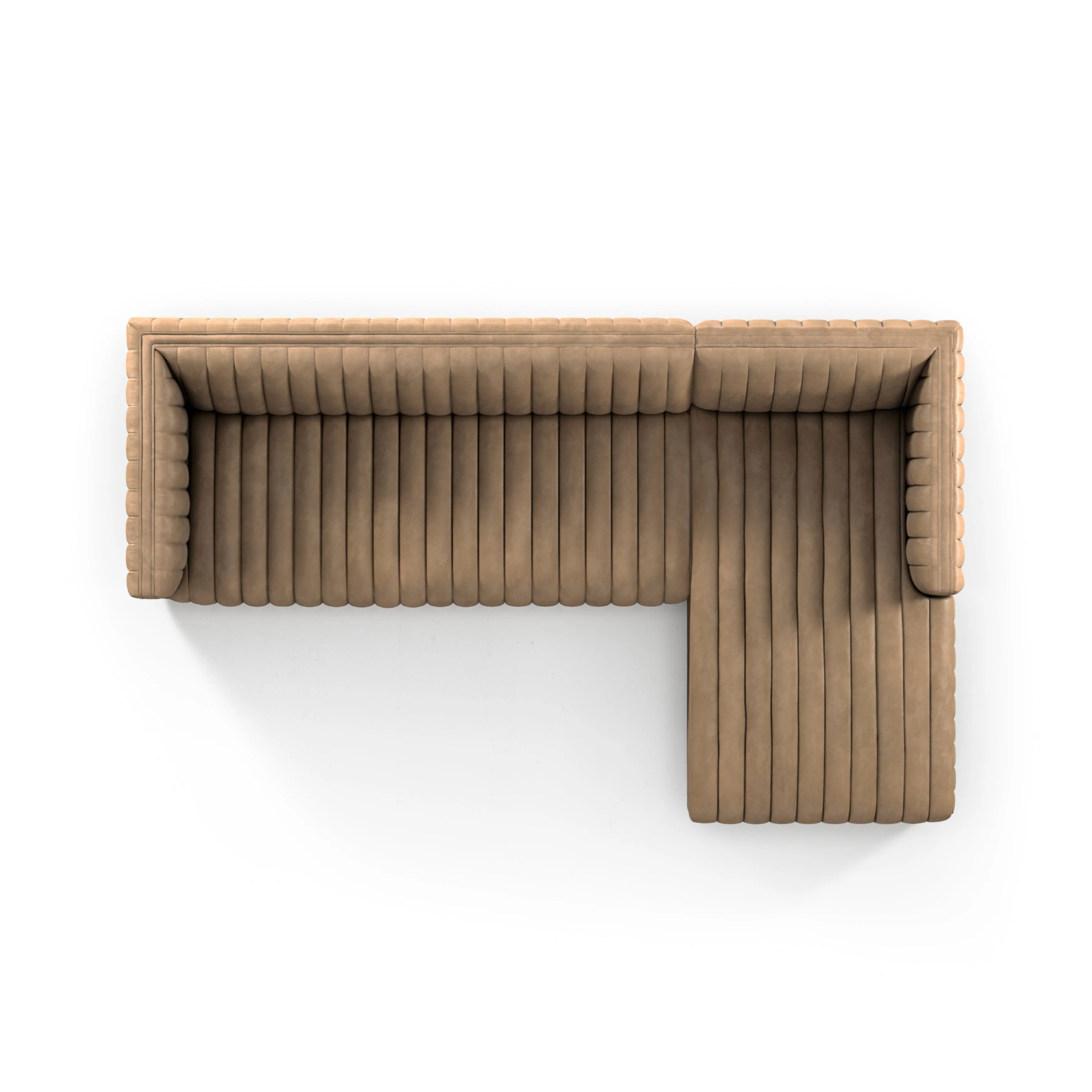 Augustine 2 Pc 105" Sectional Sofa - Palermo