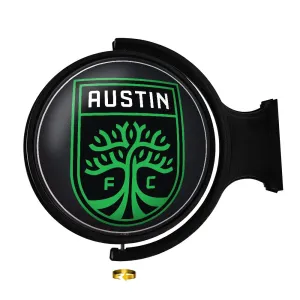 Austin FC: Original Round Rotating Lighted Wall Sign
