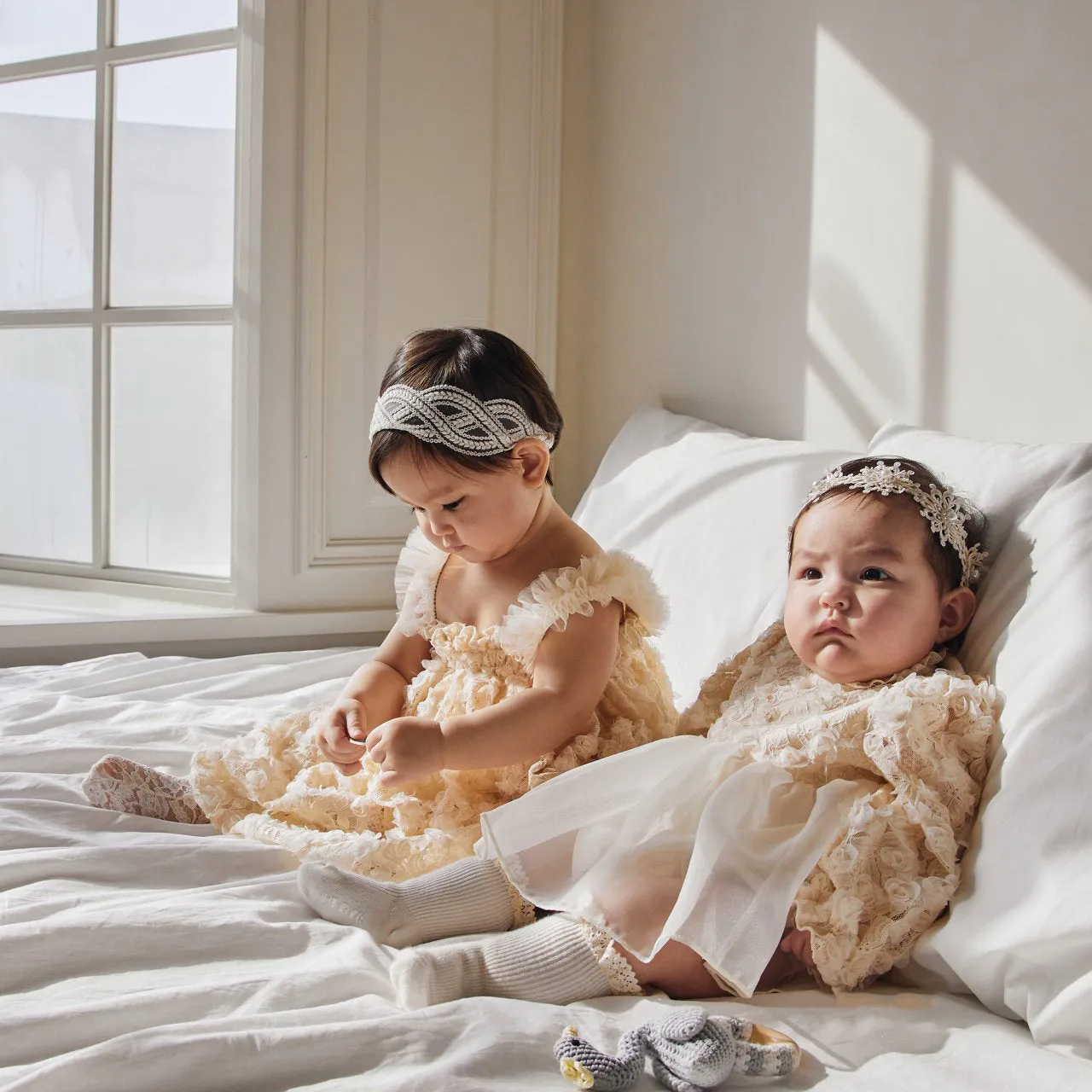 BABY 3D FLOWER DRESS