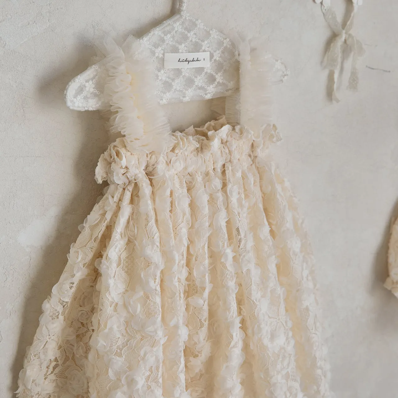 BABY 3D FLOWER DRESS