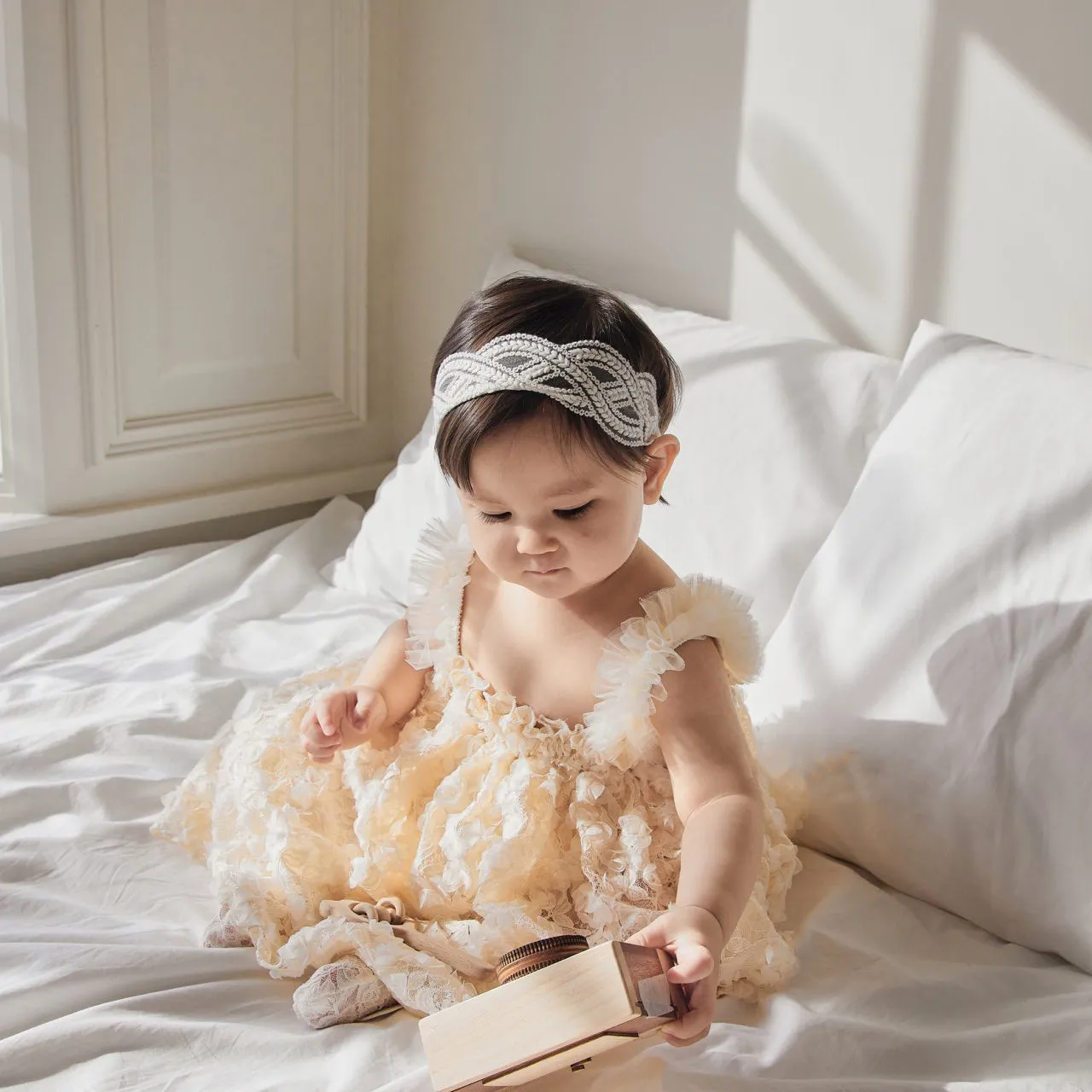 BABY 3D FLOWER DRESS