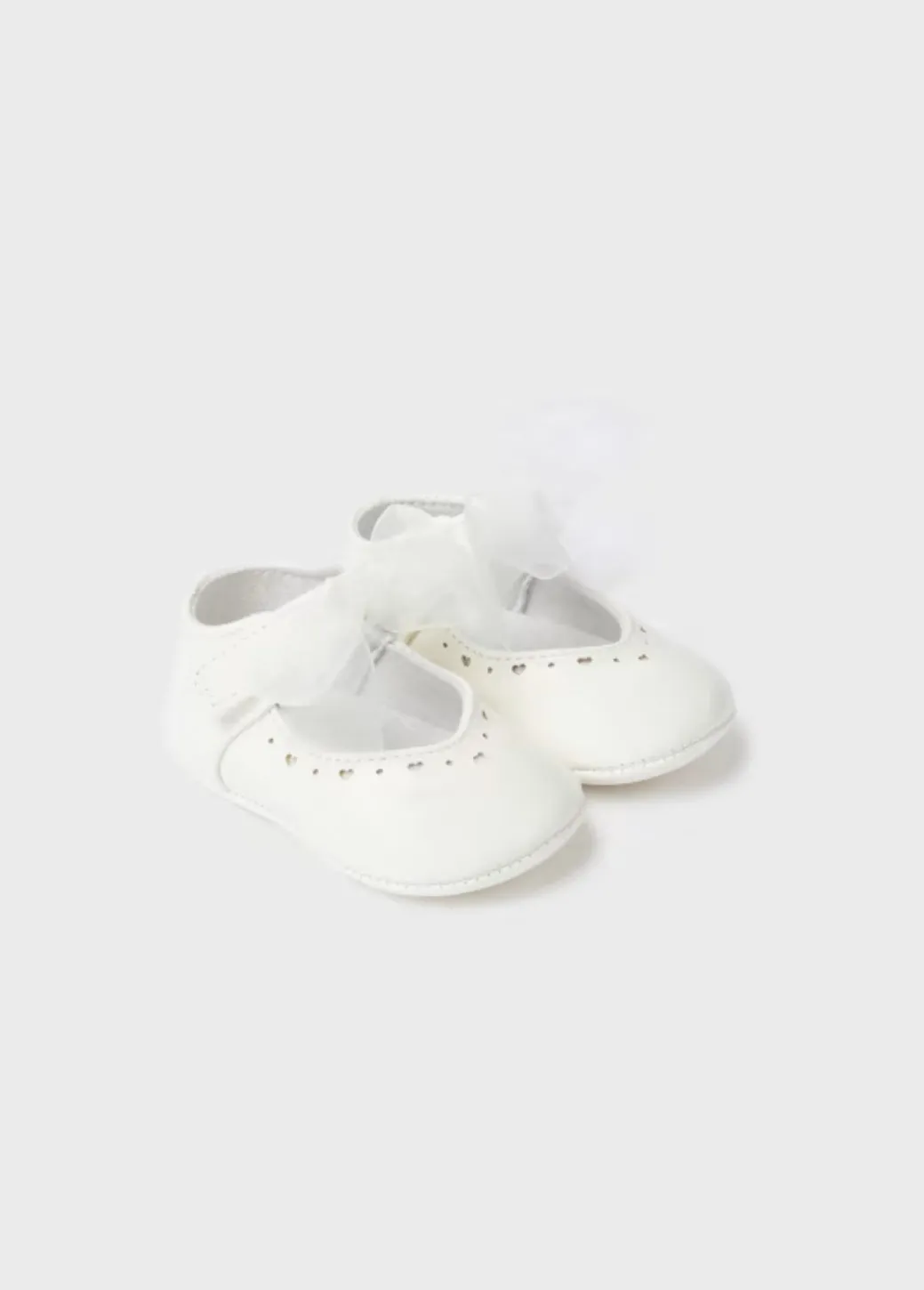 Baby Girls Off White Shoes