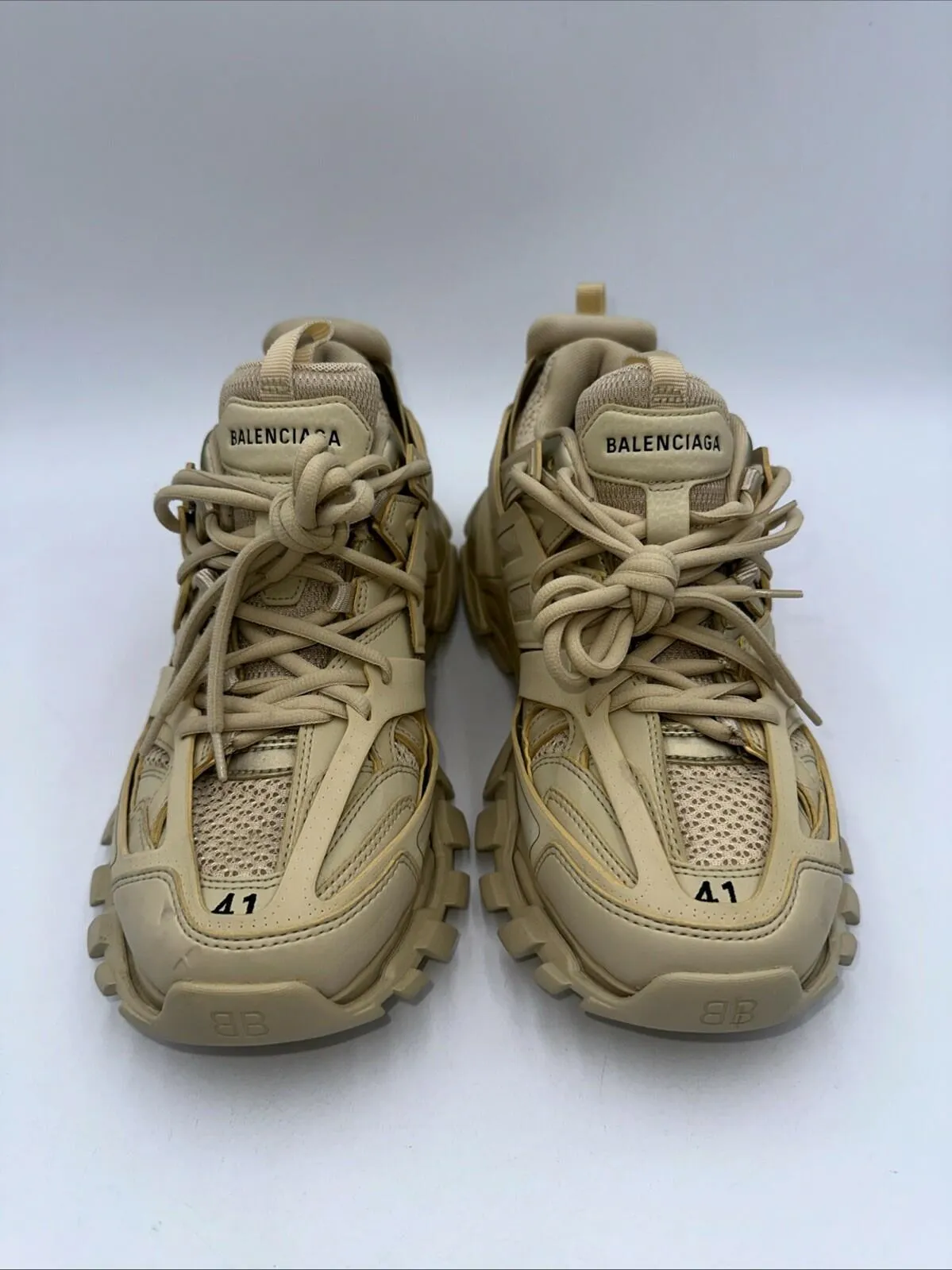 Balenciaga Track Men’s Nude Sneakers Size 41/US 8 - Very Good