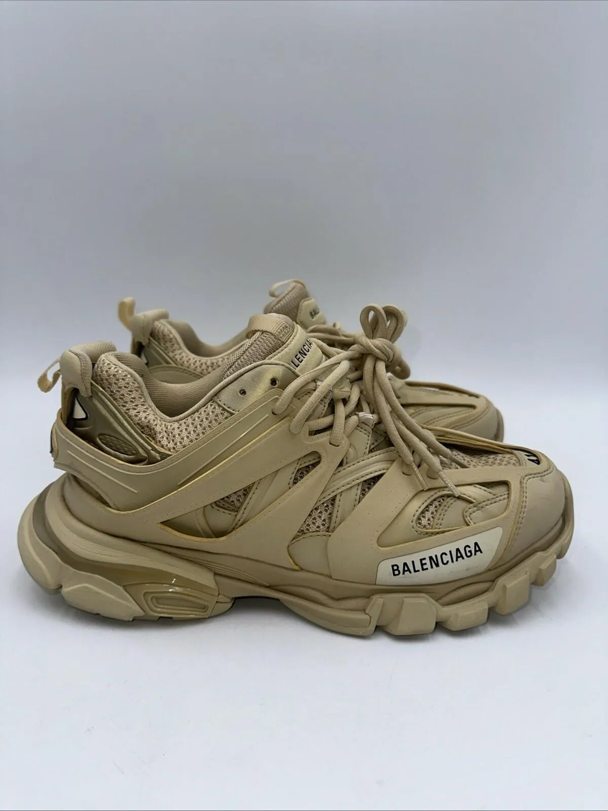 Balenciaga Track Men’s Nude Sneakers Size 41/US 8 - Very Good