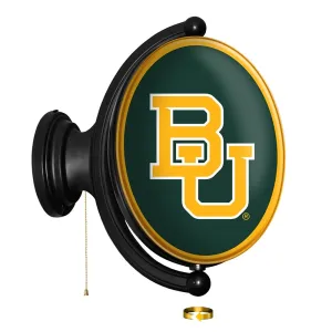 Baylor Bears: Logo Oval - Original Oval Rotating Lighted Wall Sign