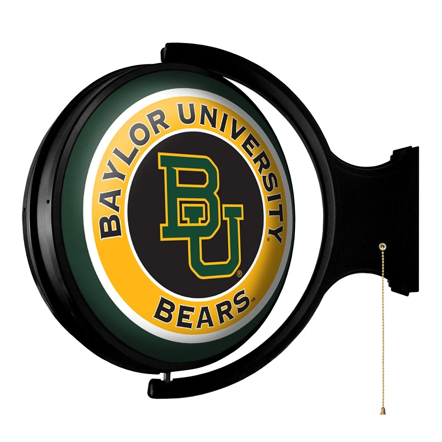 Baylor Bears: Original Round Rotating Lighted Wall Sign