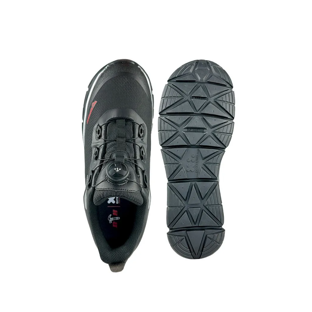 BLACK HAMMER Pro Series Men Low Cut Waterproof ESD Extralight Safety Shoe BHS-22003