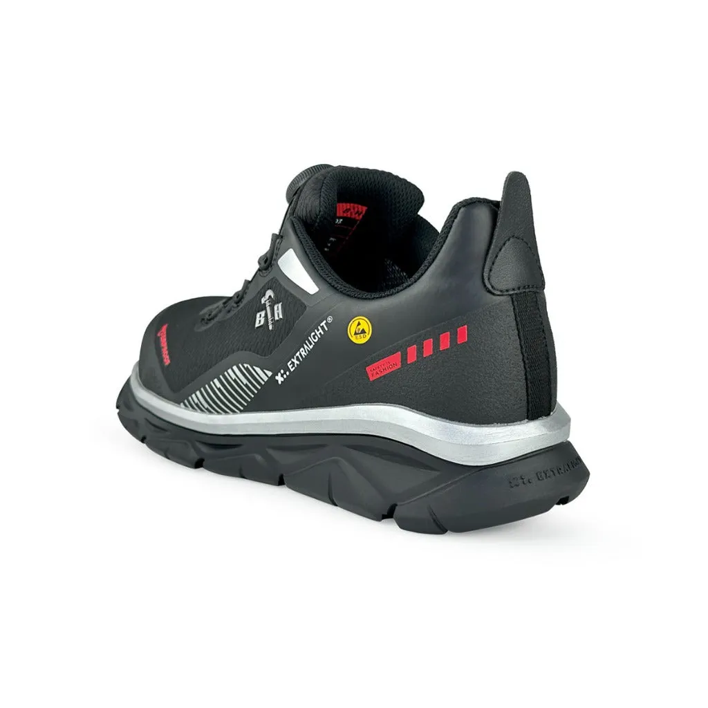BLACK HAMMER Pro Series Men Low Cut Waterproof ESD Extralight Safety Shoe BHS-22003