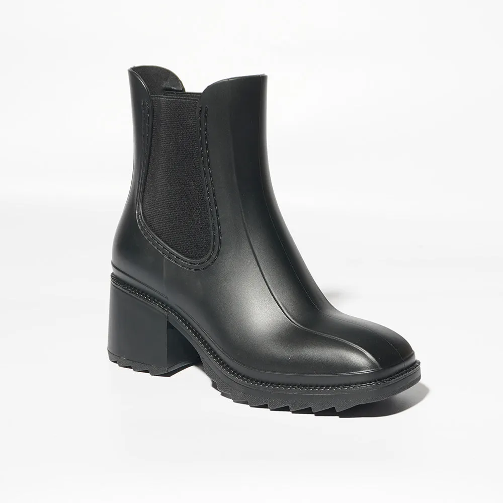 Black Heeled Boots