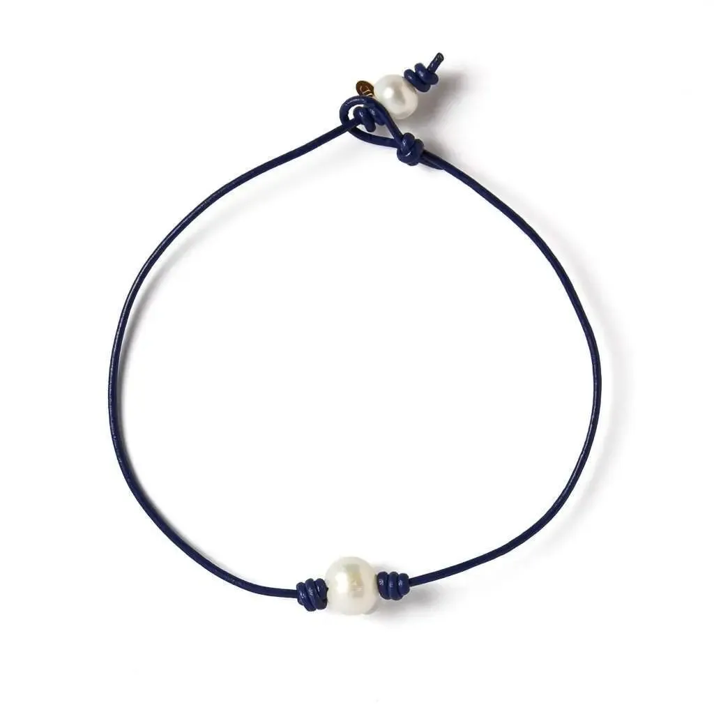 Blue Autism Awareness Choker