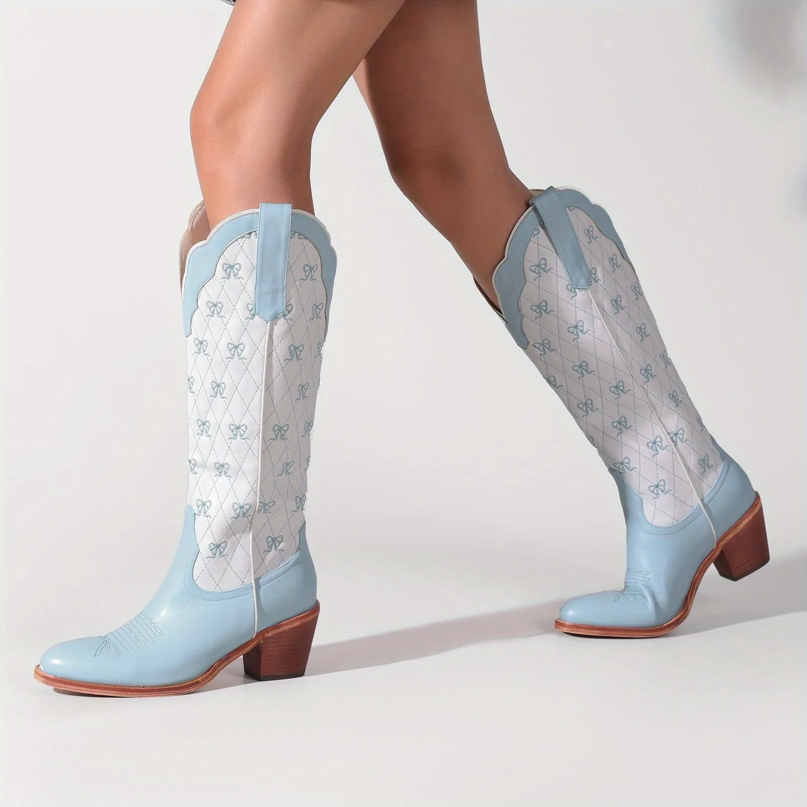 Bluebell Bow Boots