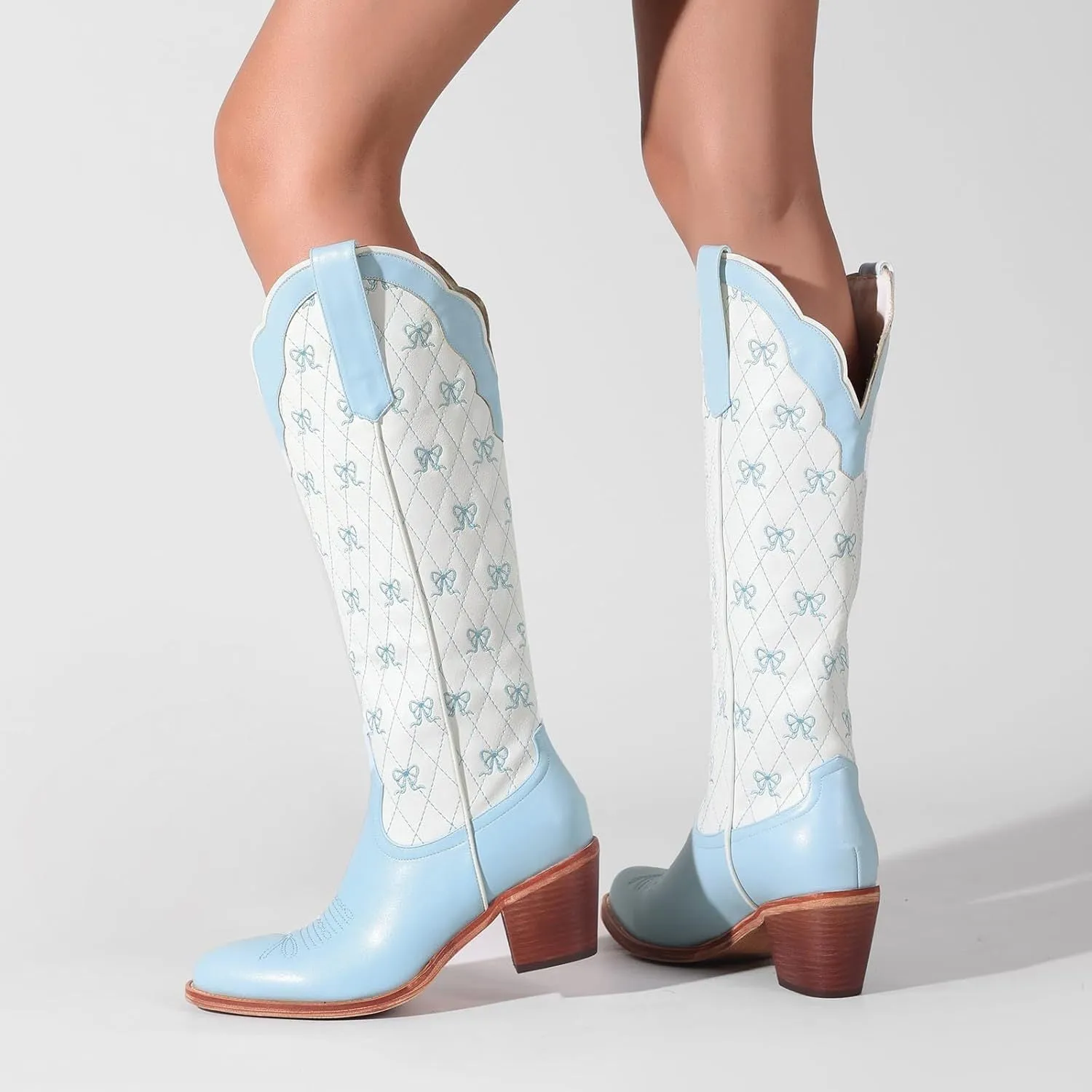 Bluebell Bow Boots