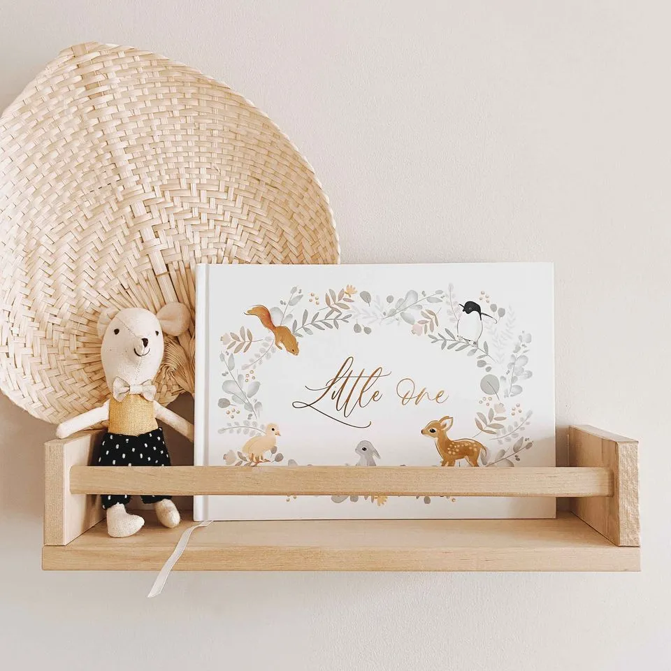 Blush and Gold Baby Journal