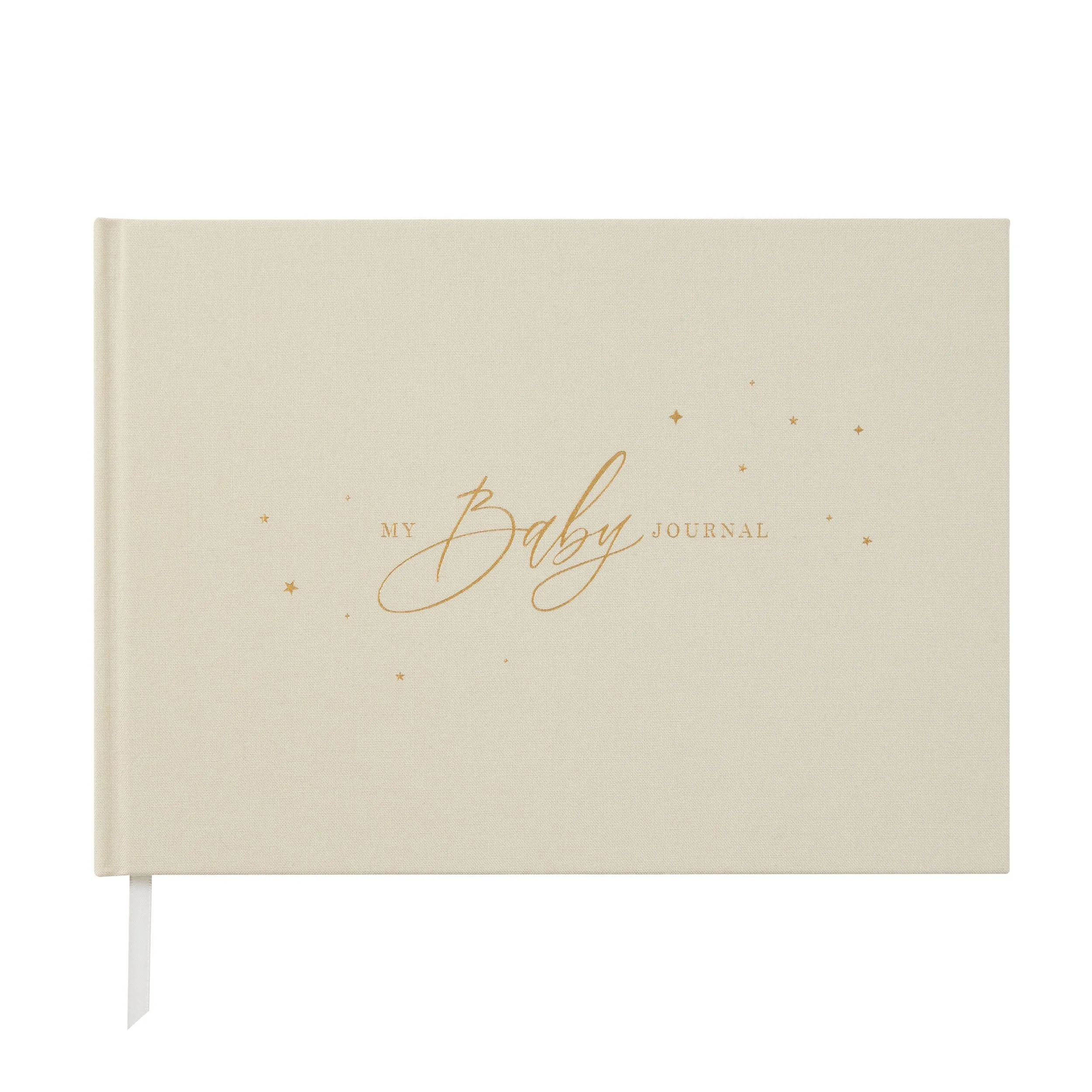 Blush and Gold Baby Journal