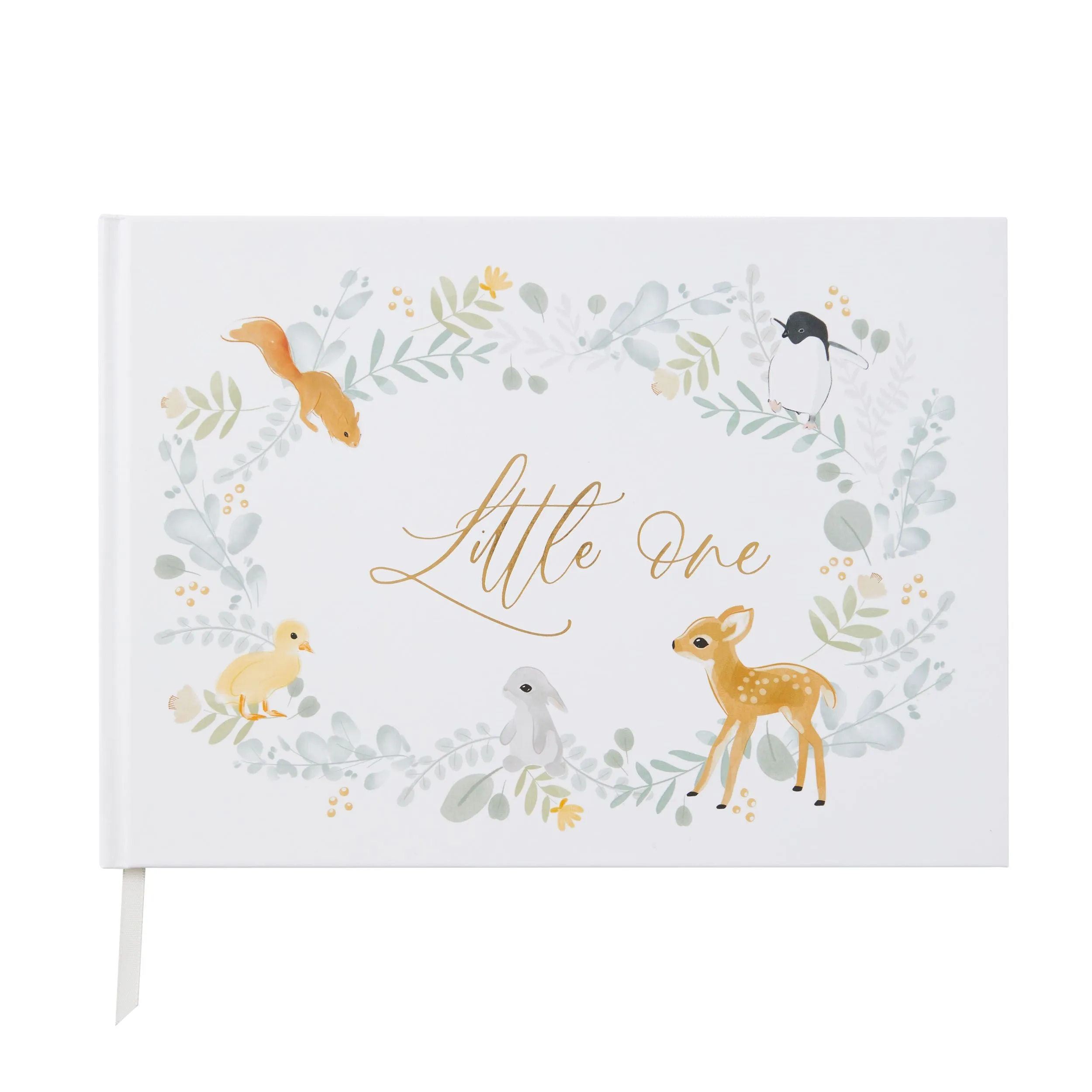 Blush and Gold Baby Journal