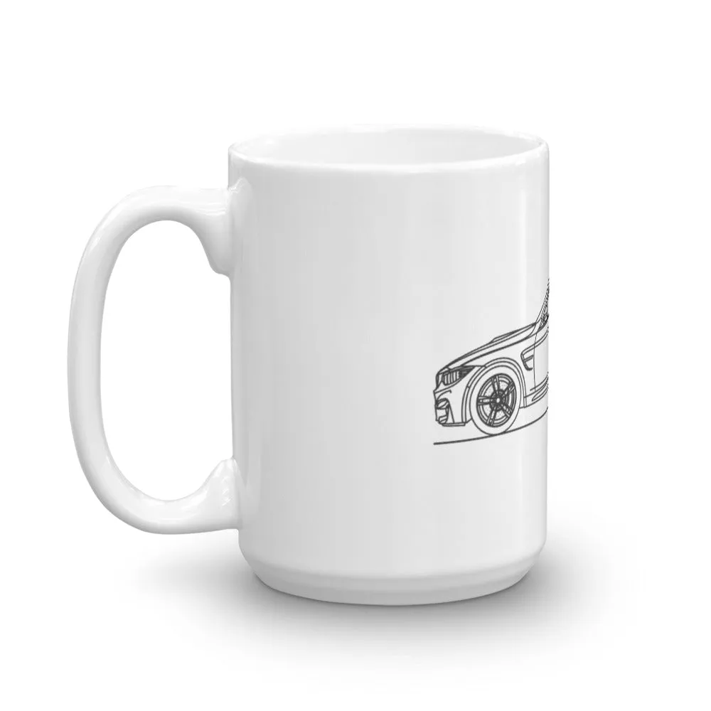 BMW F83 M4 Silhouette Mug