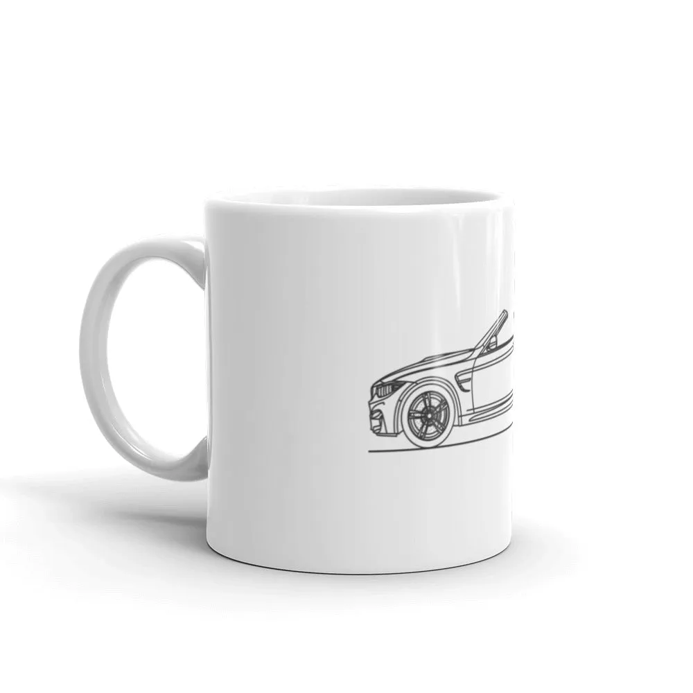 BMW F83 M4 Silhouette Mug