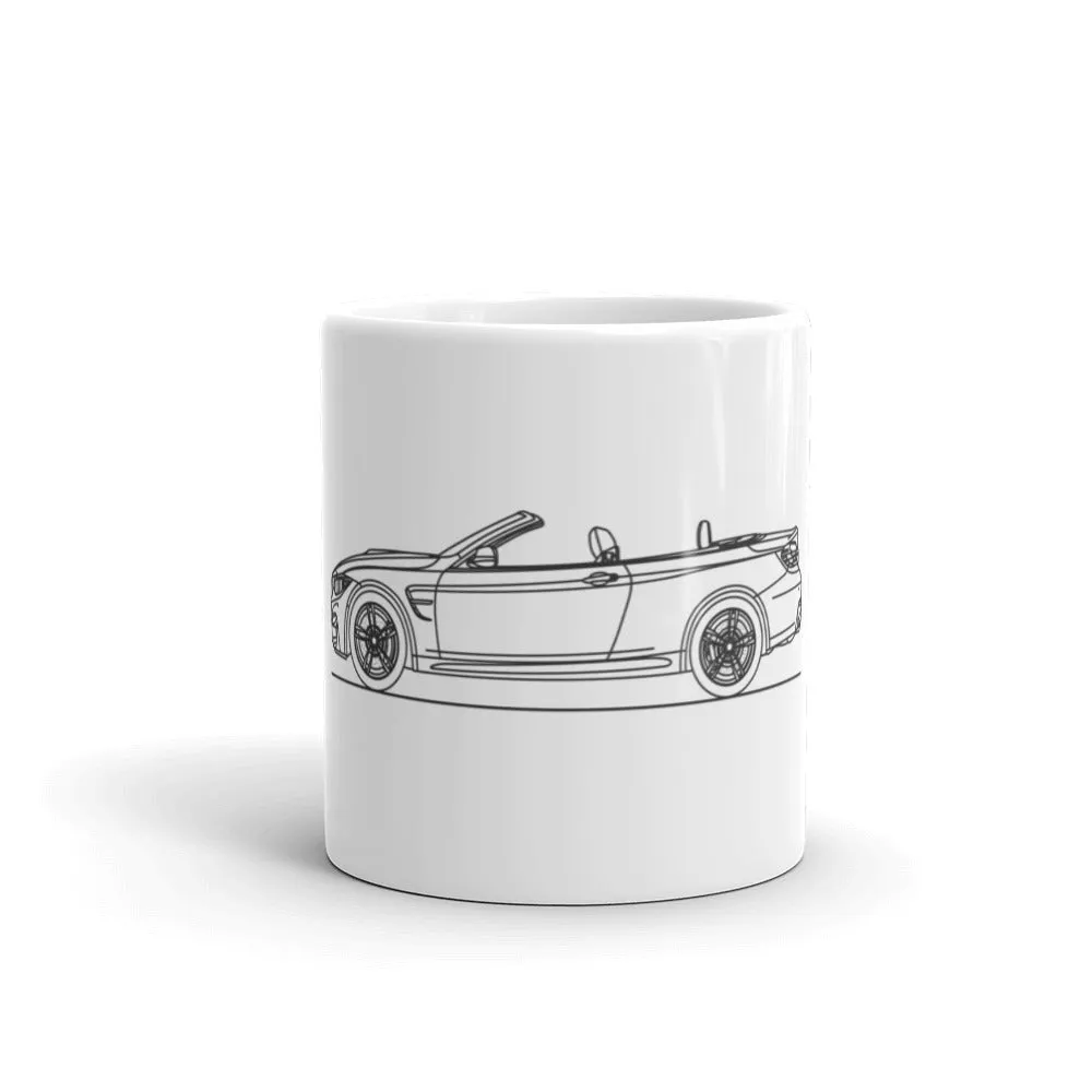 BMW F83 M4 Silhouette Mug
