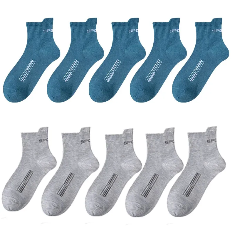 Breathable Cotton Socks for Men  10 Pairs