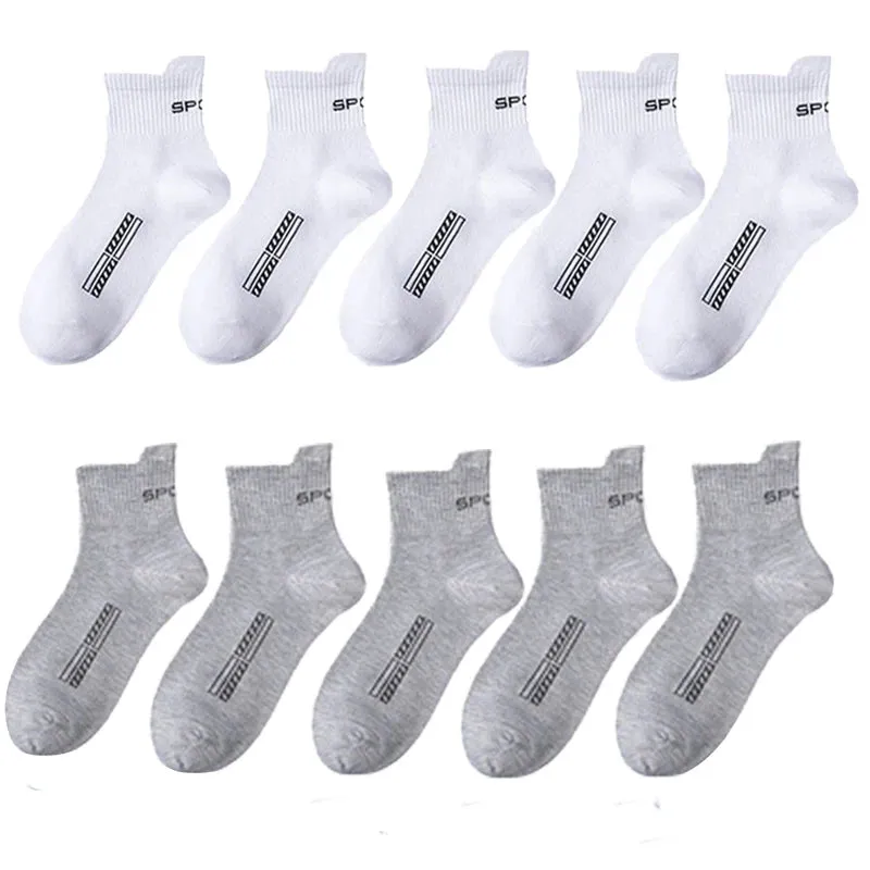 Breathable Cotton Socks for Men  10 Pairs