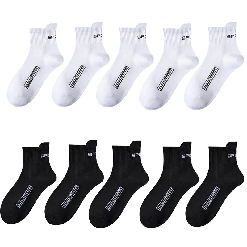 Breathable Cotton Socks for Men  10 Pairs