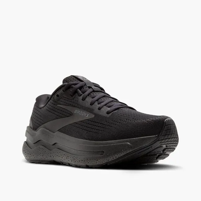 Brooks Mens Ghost Max 2 Running Shoe in Black/Black/Ebony